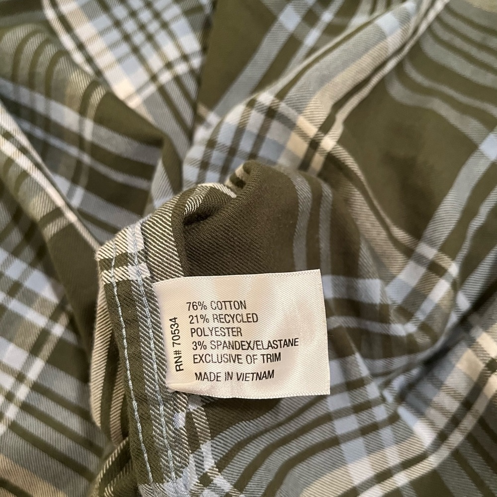 Orvis Performance Tech Flannel. Size Medium - image 5